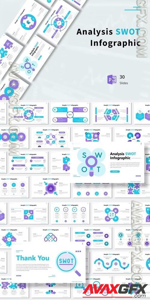 SWOT Infographic PowerPoint Template