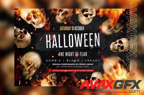 Halloween Flyer 75C272X