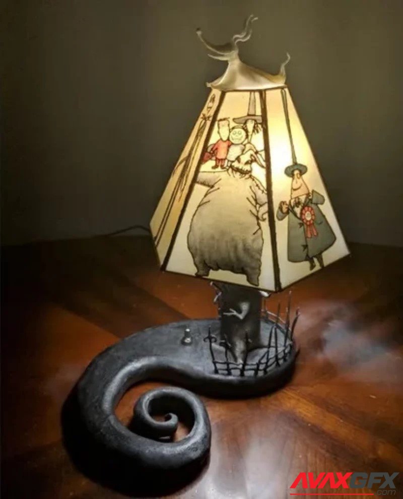 Nightmare Before Xmas Lamp