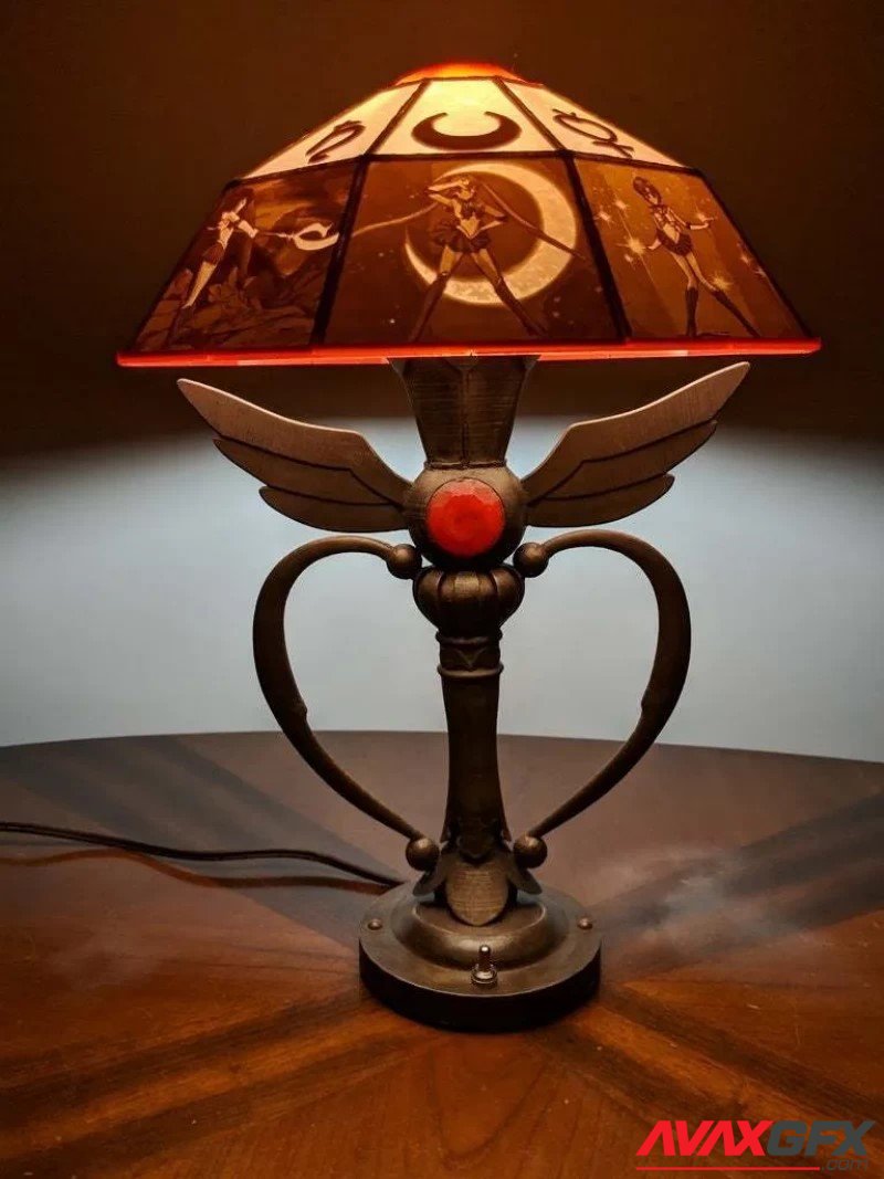 Sailormoon Tiffany Lamp