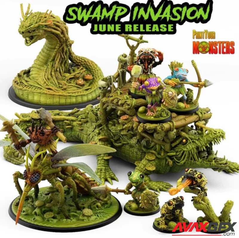 Swamp Invasion Full Set