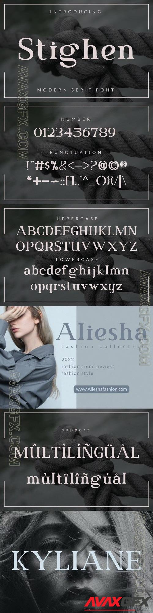 Stighen Font