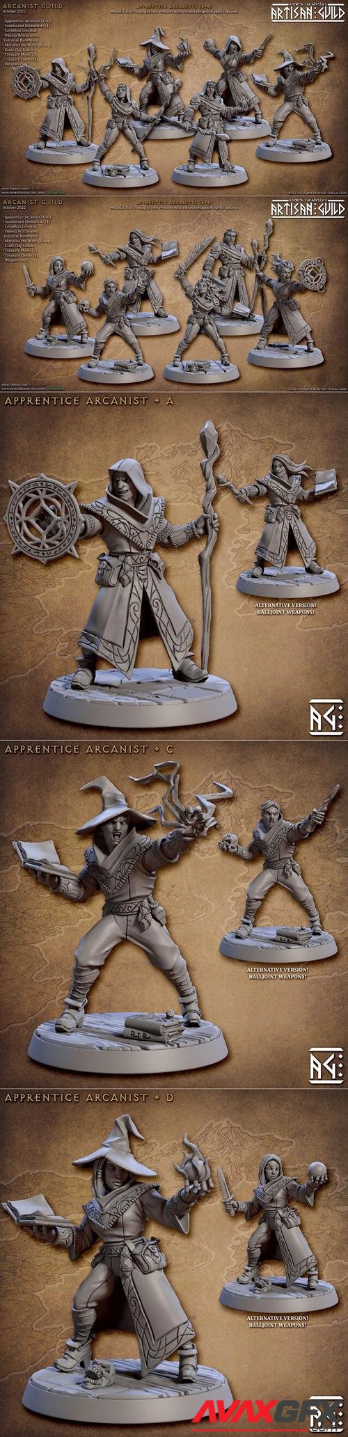 Arcanist Guild - Apprentice Arcanists – 3D Print