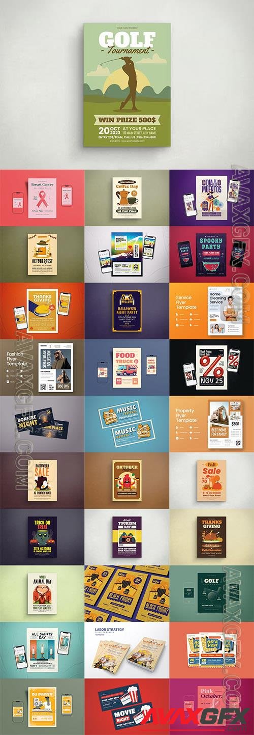 31 Flyer Templates Pack