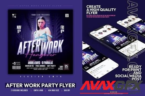 After Work Party Flyer VV4ATES