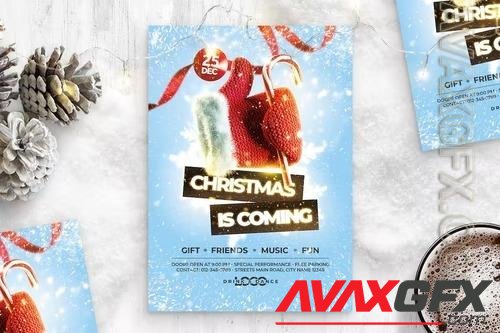 Christmas Flyer Template WGJVCA2