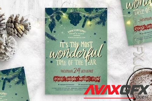 Christmas Flyer Template C3TH4EJ