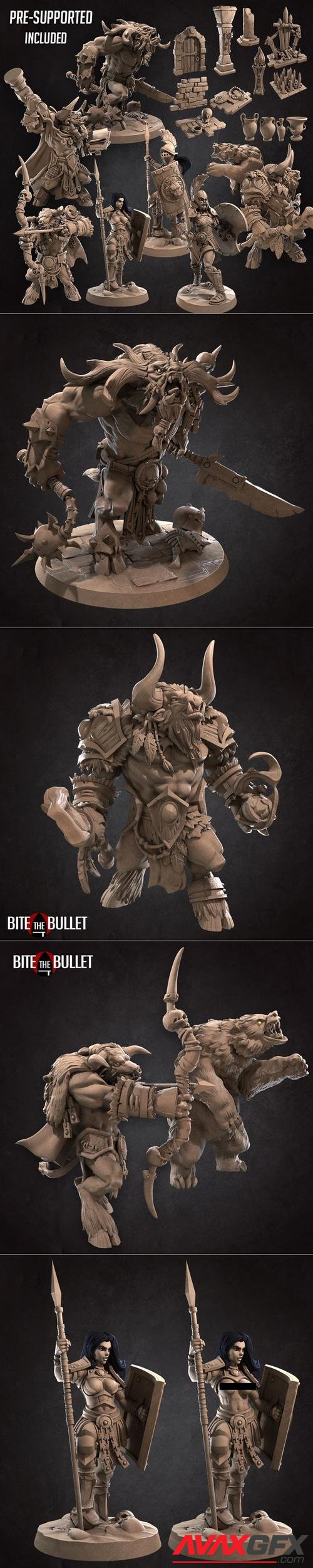 Bite the Bullet - Minotaurs January 2021 – 3D Print