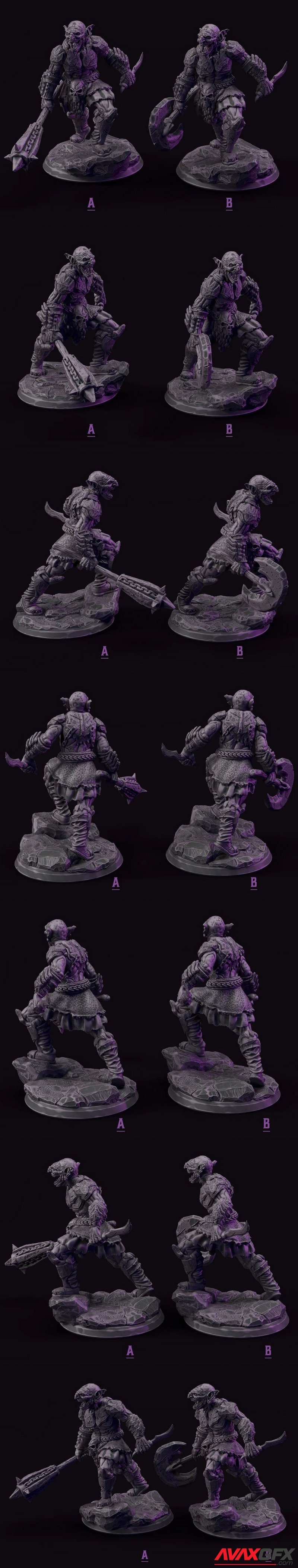 Crazy Goblin - 3D Print Model