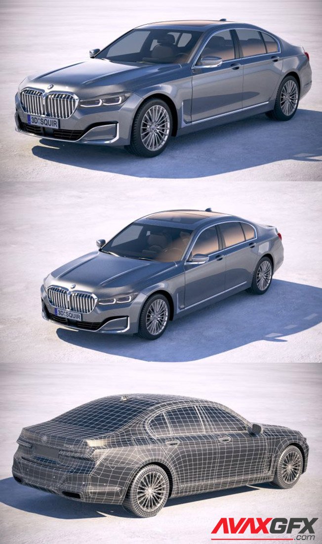 BMW 7-series G12 short 2020