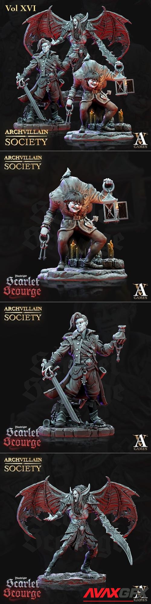 Archvillain Games - Archvillain Society Vol. XVI – 3D Print