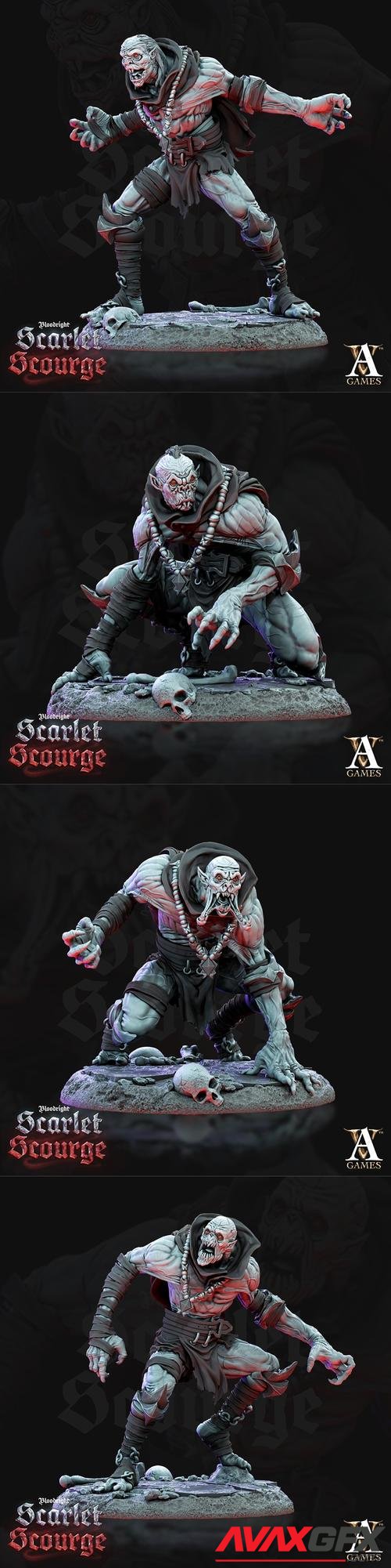 Archvillain Games - Awakened Ghouls – 3D Print