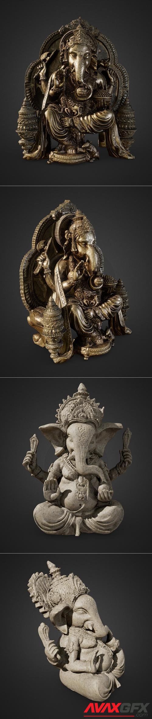 Epic Ganesha and Ganesha Stone – 3D Print