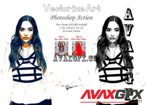 Vectorize Art Photoshop Action - 10263710