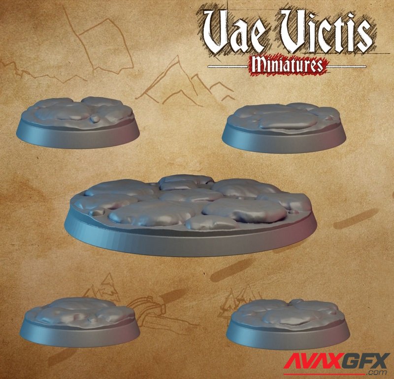 Vae Victis - Bases - 3D Print Model