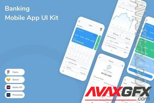 Banking Mobile App UI Kit