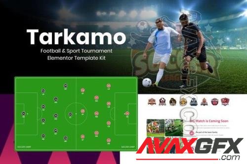 ThemeForest - Tarkamo - Football & Sport Tournament Elementor Template Kit/39975695