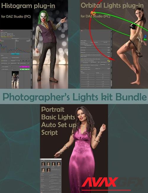 MD Photographer's Lights Kit Bundle