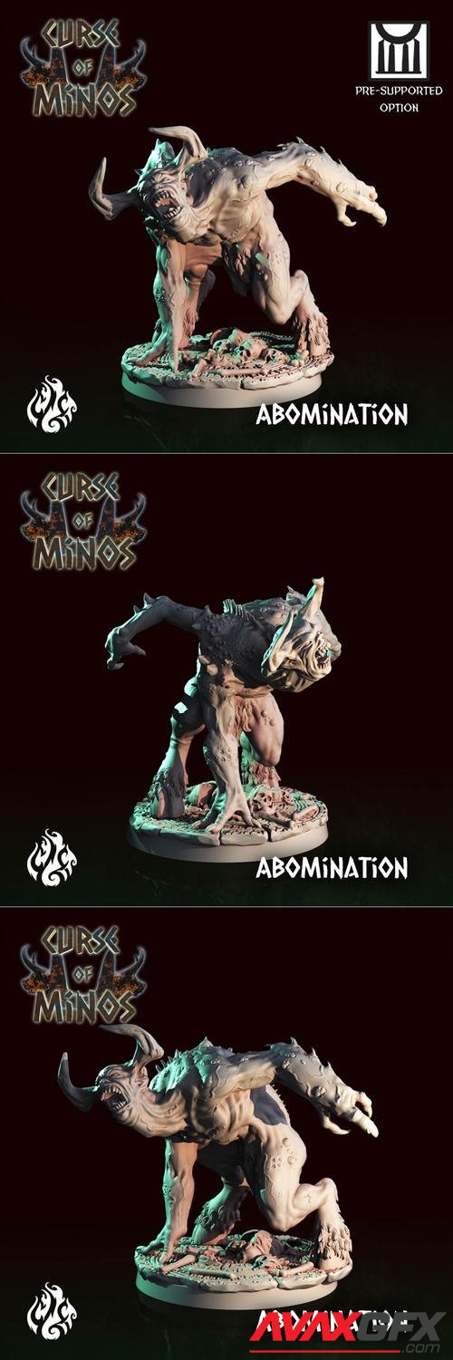 Abomination Minotaur – 3D Print