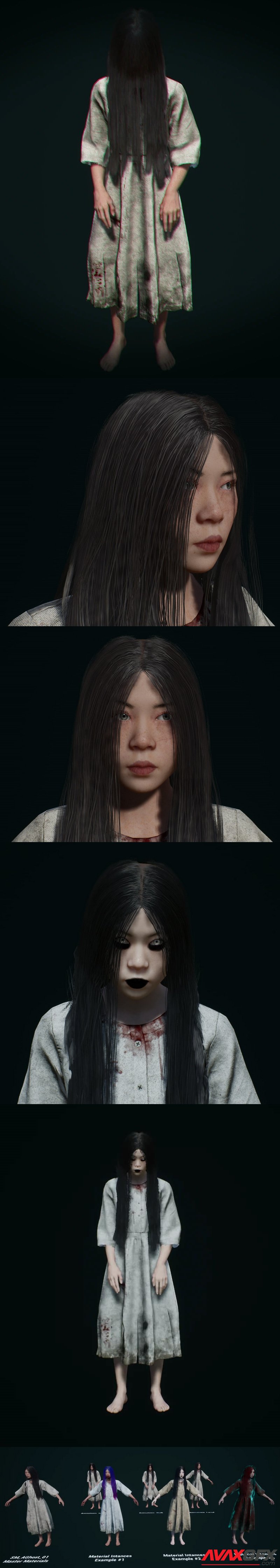 Ghost Asian Female