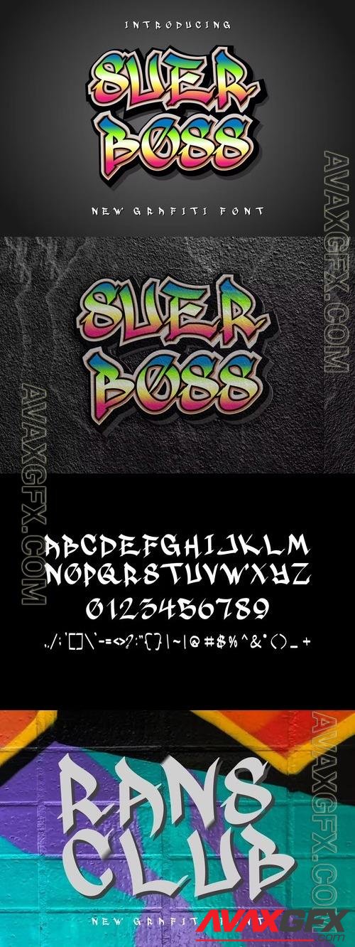 SuerBoss Font