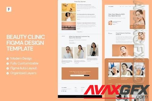 Beauty Clinic - Figma Design Templates