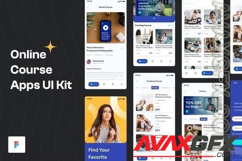 Online Course App UI Kit