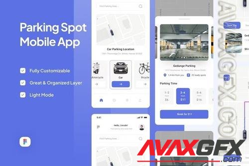 Parkirke - Parking Spot Mobile App