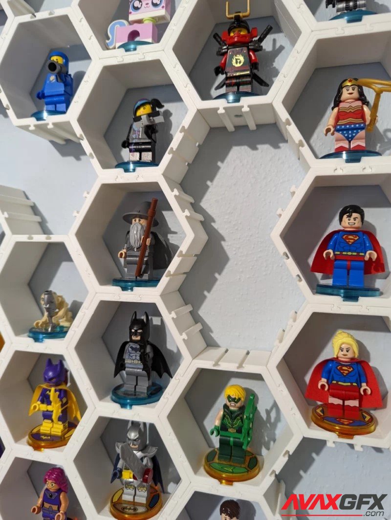 LEGO Dimensions Display - Hexagons
