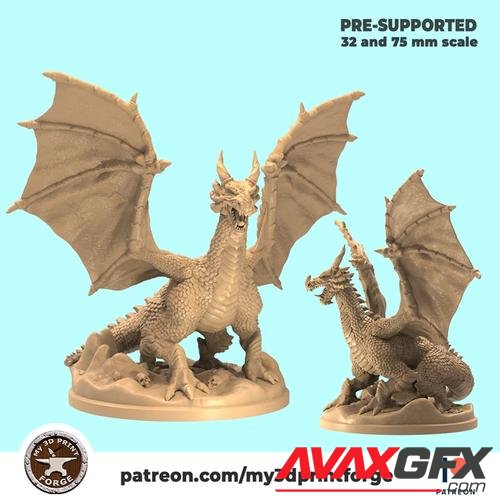 My3DPrintForge - The Ancient Dragon – 3D Print