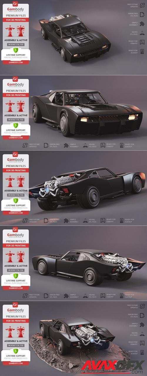 Batmobile 2022 – 3D Print