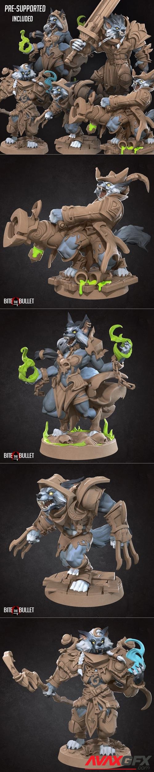 Bite the Bullet - Worgens Pack – 3D Print