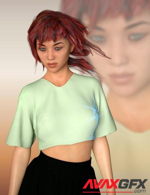 AQ Anna HD for Genesis 8 Female