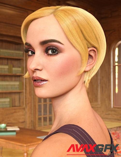 Roaring 20s Bob for Genesis 8 and 8.1 Females