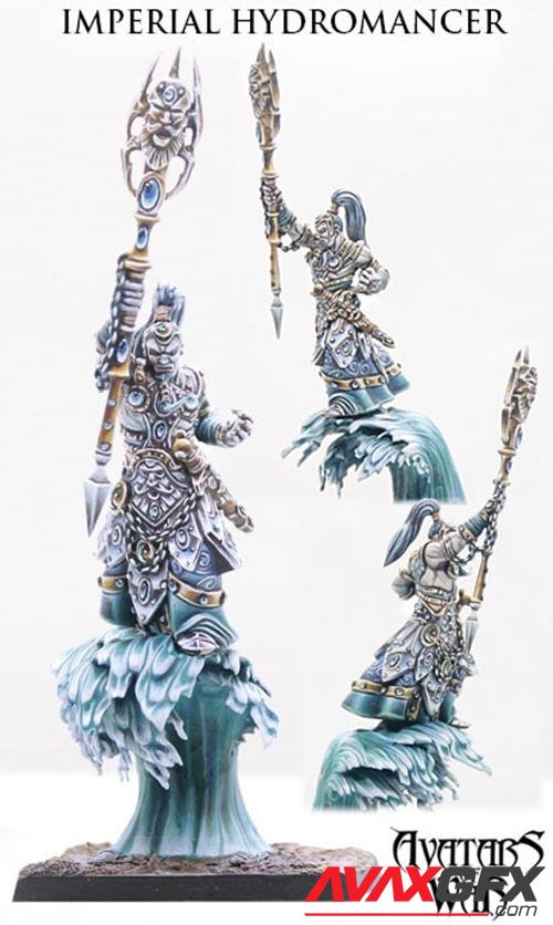 Avatars of War - Hydromancer – 3D Print