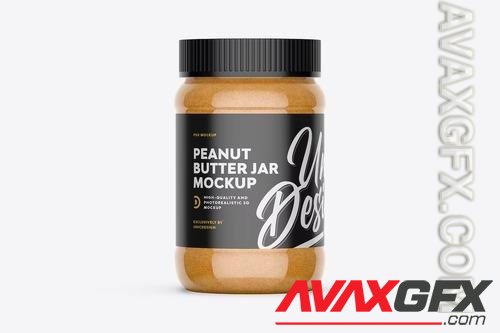 Peanut Butter Jar Mockup