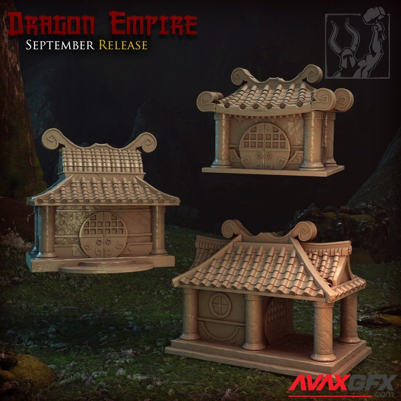 Dragon Empire - Terrain - 3D Print Model