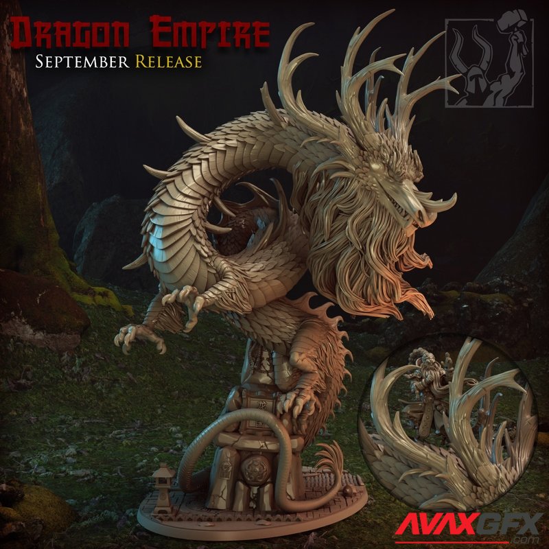 Dragon Empire - Dragon - 3D Print Model