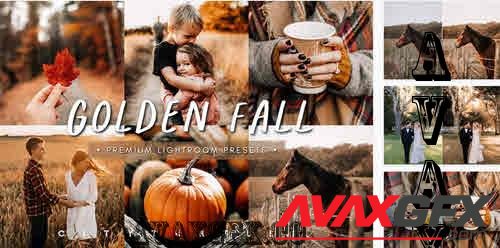 GOLDEN FALL Rustic Warm Lightroom Presets