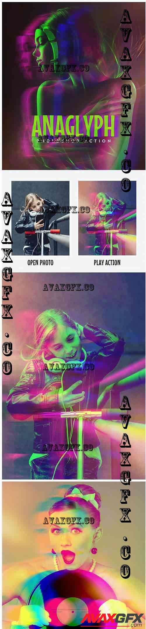 Anaglyph - Photoshop Action - 38977328