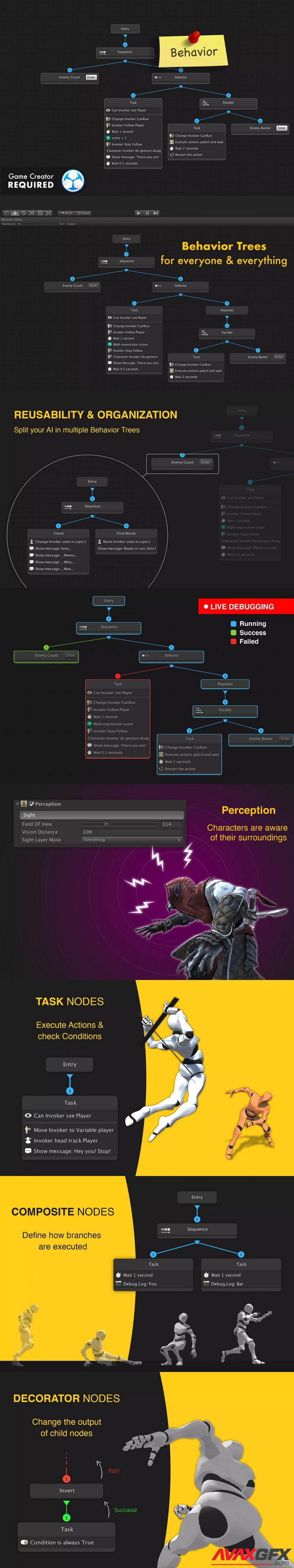 Behavior for Game Creator