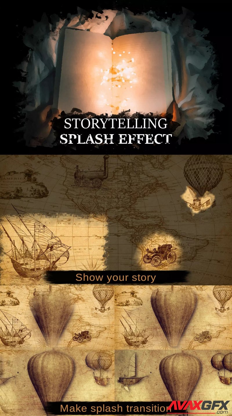 Storytelling Splash Effect