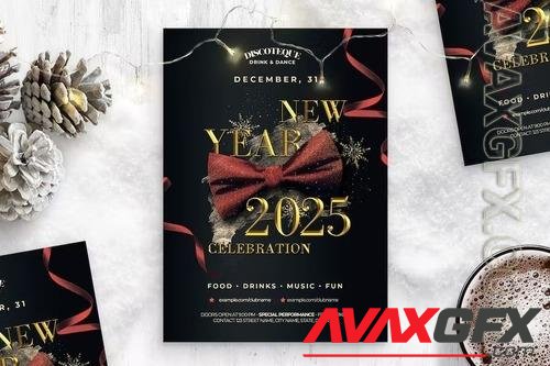 New Year Flyer Template ZM49T6B