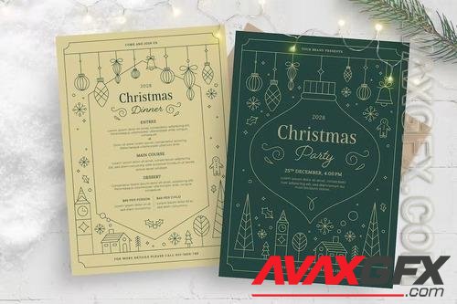 Christmas Flyer Template V6U6XHN