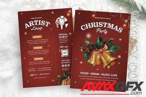 Christmas Flyer Template Q2ZJNHU