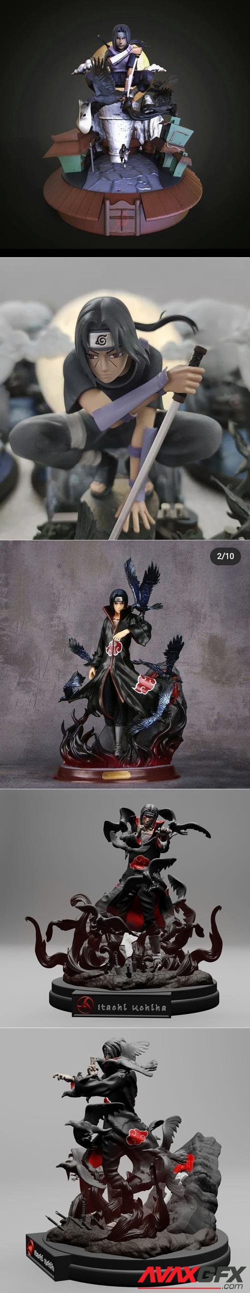 Naruto - Itachi Uchiha – 3D Print