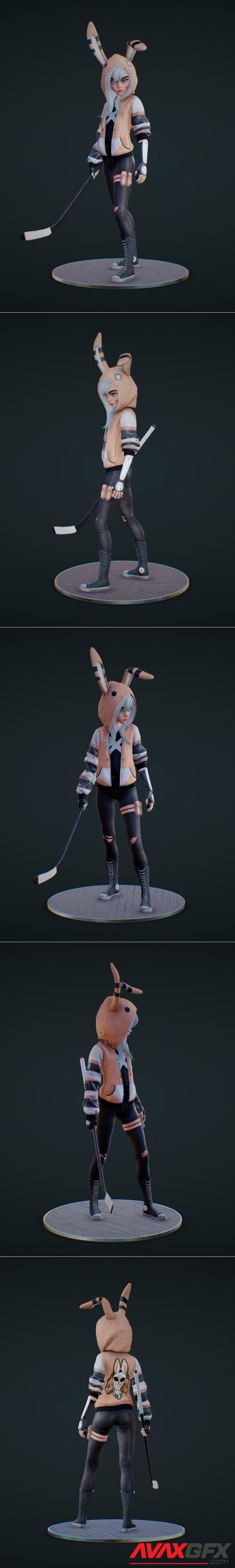 Vinca The Bad Bunny – 3D Print