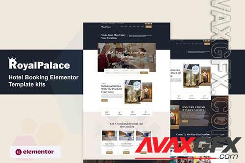 ThemeForest - Royalpalace - Hotel Booking Elementor Pro Template Kit/39028490