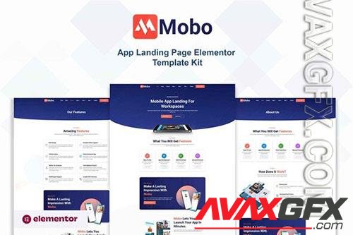 ThemeForest - Mobo - App Landing Page Elementor Template Kit/36542658