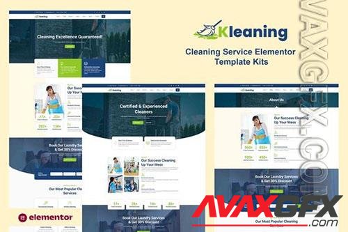 ThemeForest - Kleaning - Cleaning Service Elementor Template Kits/36343952